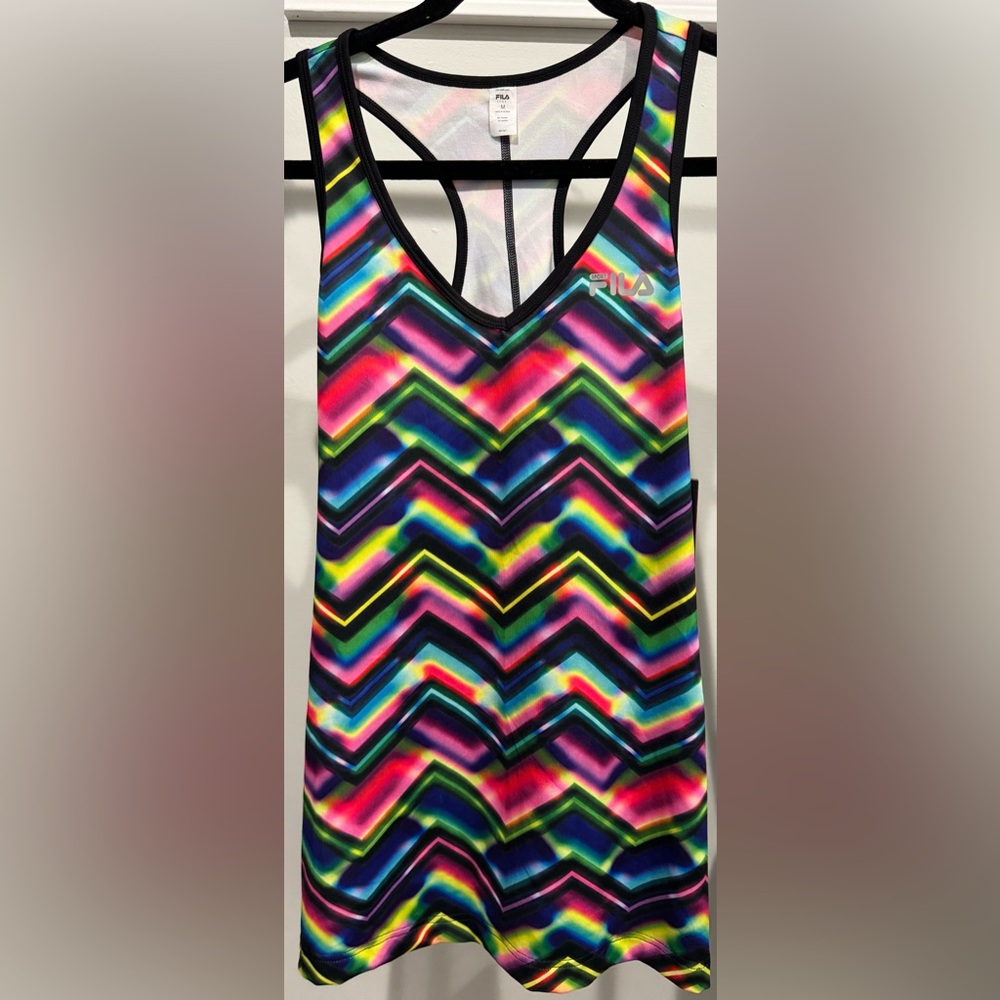 Fila Sport Rainbow Tank Top Size M New With Tags